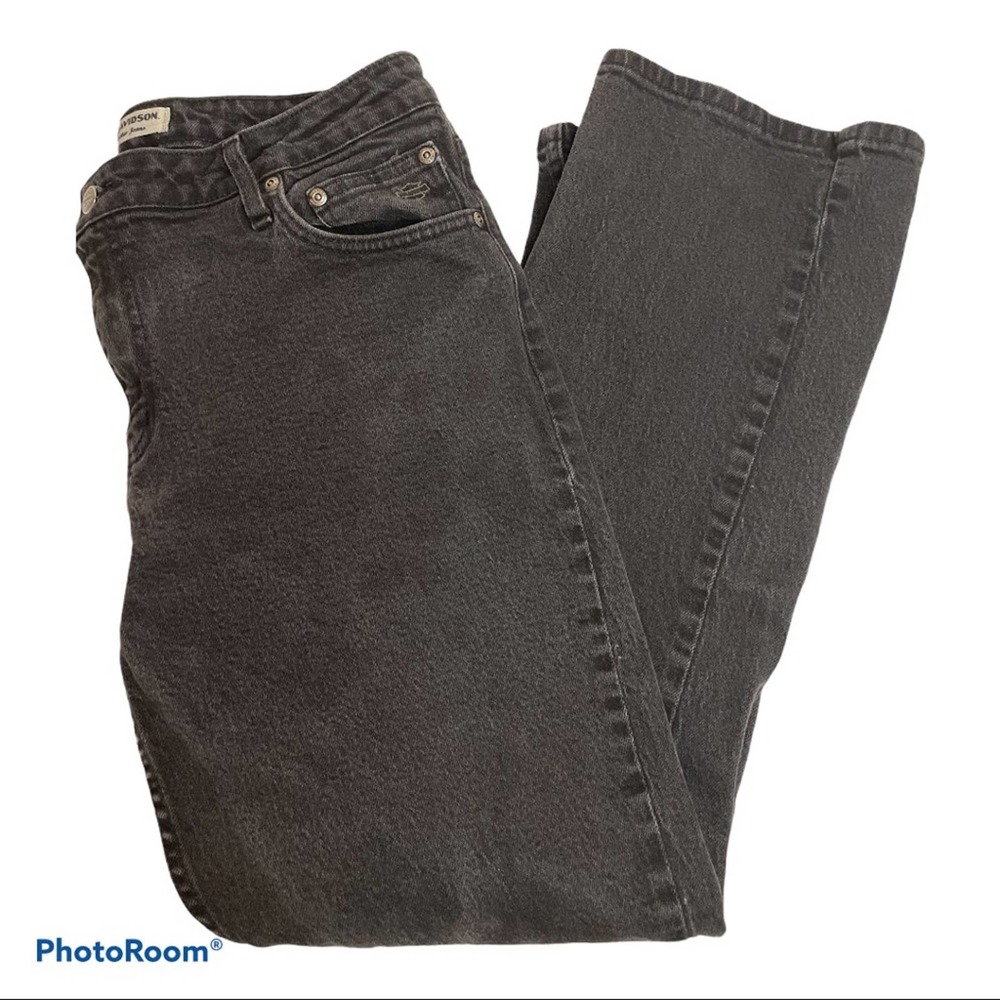 Harley Davidson Black Bootcut Jeans Size 16P